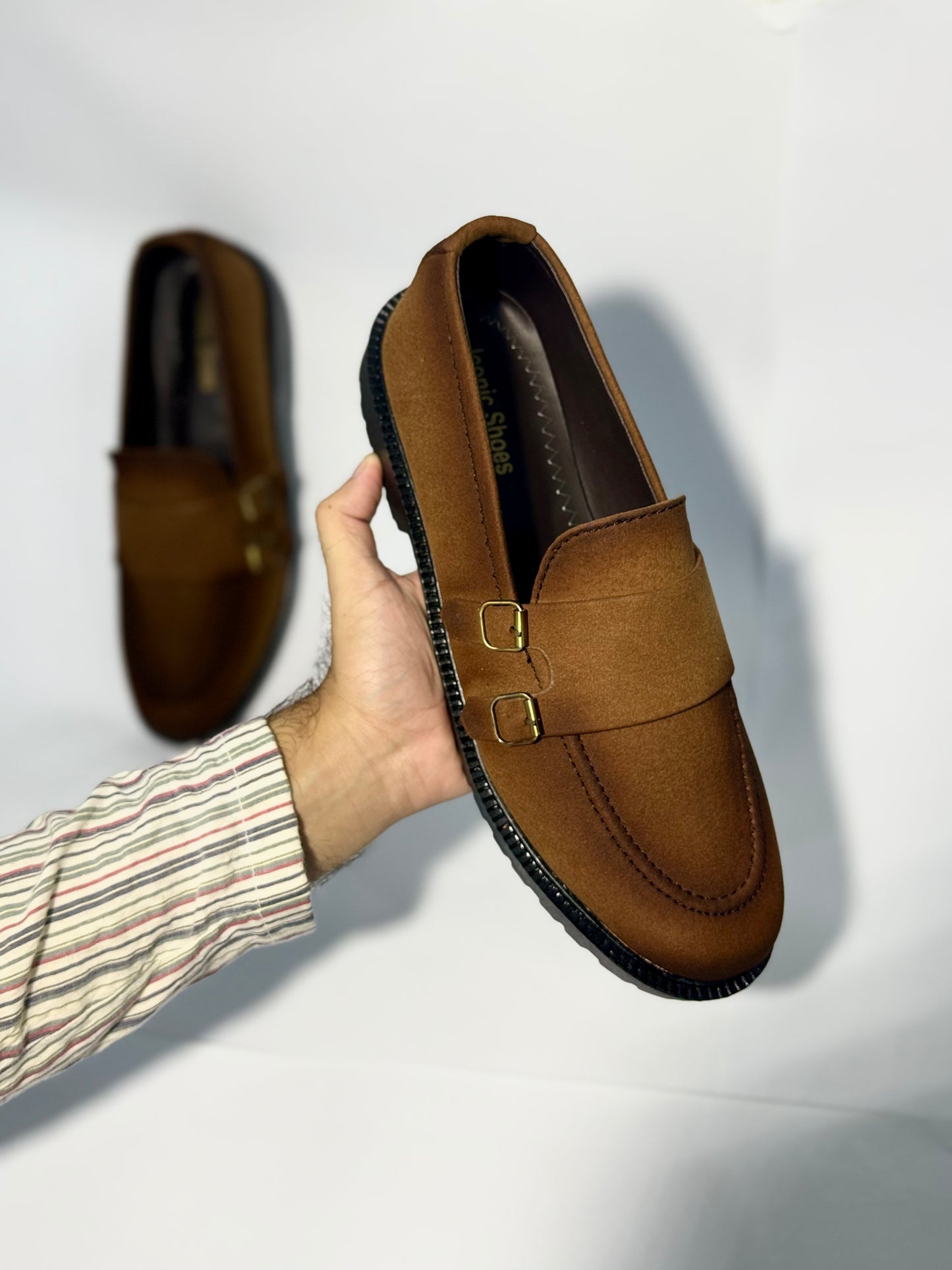 Matte Brown Formal Shoes SL01