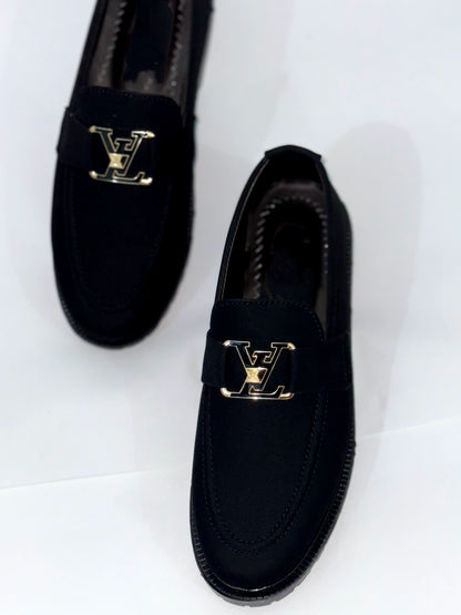 Matte Black Formal Shoes SL02