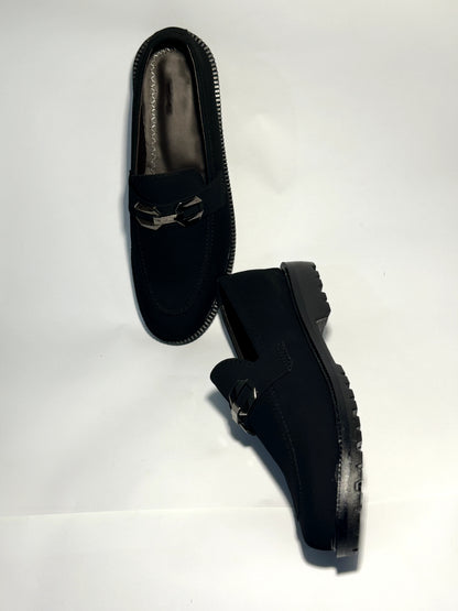 Matte Black Formal Shoes