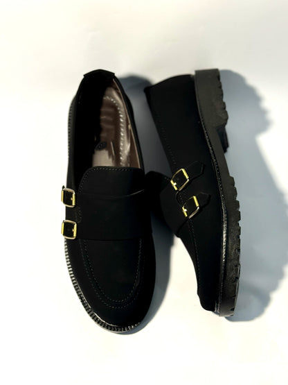 Matte Black Formal Shoes SL03