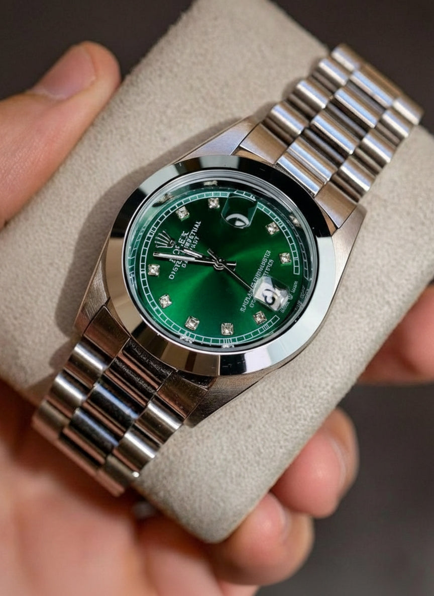 Rolex Day-Date Presidential – Emerald Green Diamond Dial